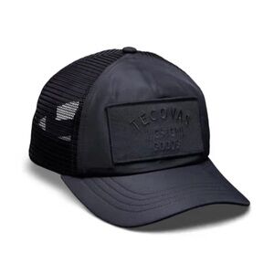 Tecovas Boots Hat - Black - Trucker Hat - Performance Mesh Cap - Brand New - NWT